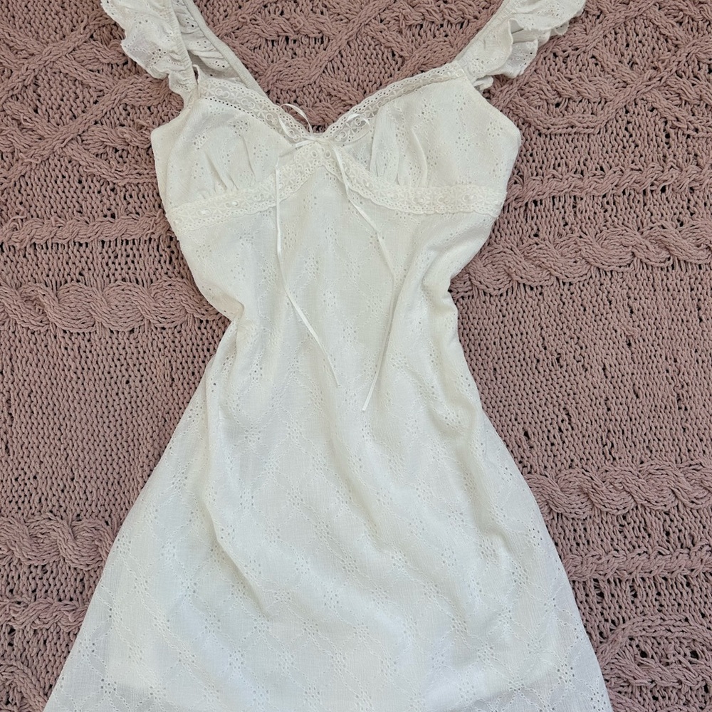 White Lace Dress